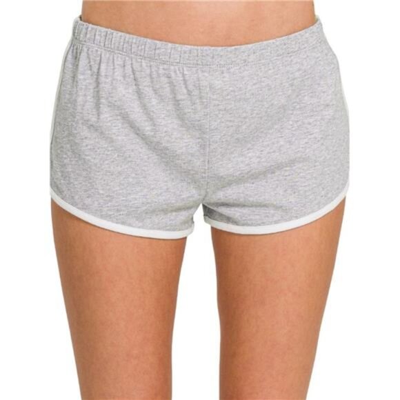 Zenana‎ Elastic Waistband Dolphin Shorts - Picture 1 of 3